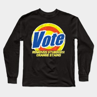 Vintage Vote Removes Stubborn Orange Stains Long Sleeve T-Shirt